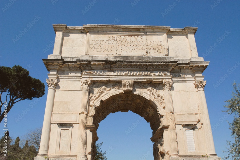 Constantine arch, Rome, Italy