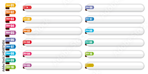 シンプル・ポップ　ナンバー＆フレームデザイン