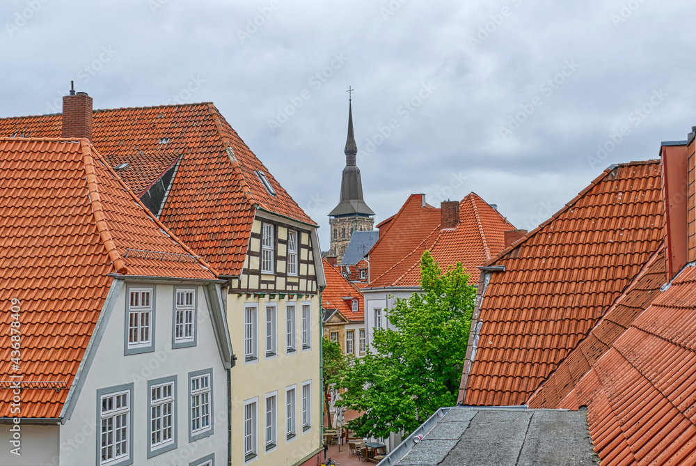 Blick in die Altstadt von Osnabrück
