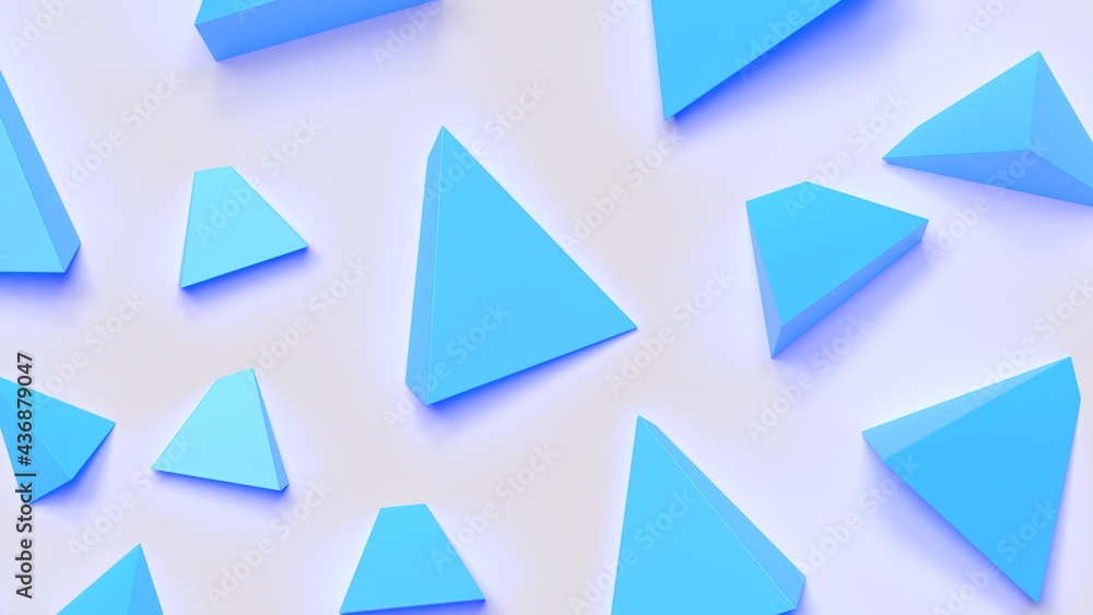 blue shapes background minimal abstract composition lighting 3d render blue shapes background minimal abstract composition lighting 3d render