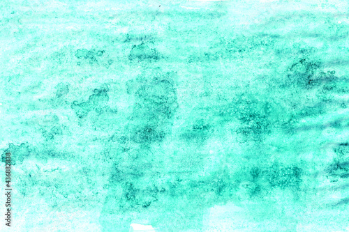 abstract watercolor textured emerald background. High quality photo