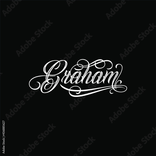 Vintage Custom Lettering typography vector Designs