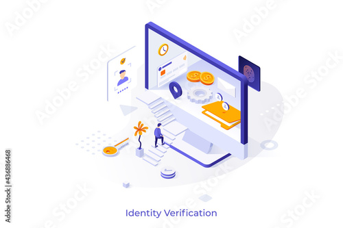 Isometric Vector Illustration For Website