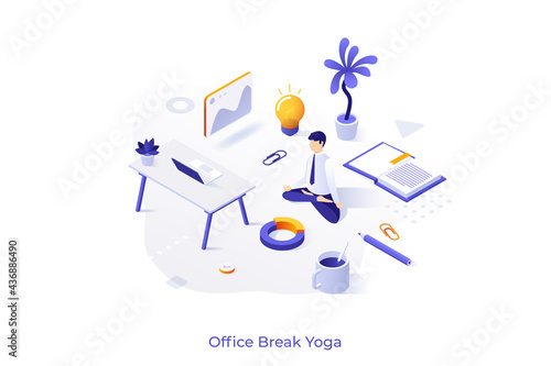 Isometric Vector Illustration For Website