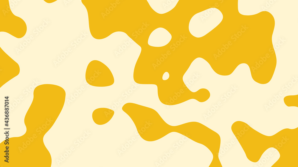 Abstract color background with fluid shapes, vector illustration.