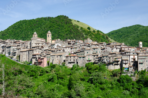 Piglio : land of the famous Italian wine 