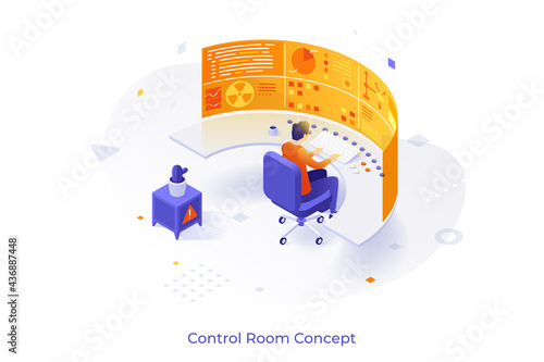 Isometric Vector Illustration For Website