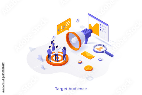 Isometric Vector Illustration For Website