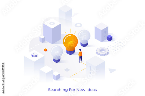 Isometric Vector Illustration For Website