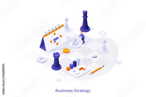 Isometric Vector Illustration For Website