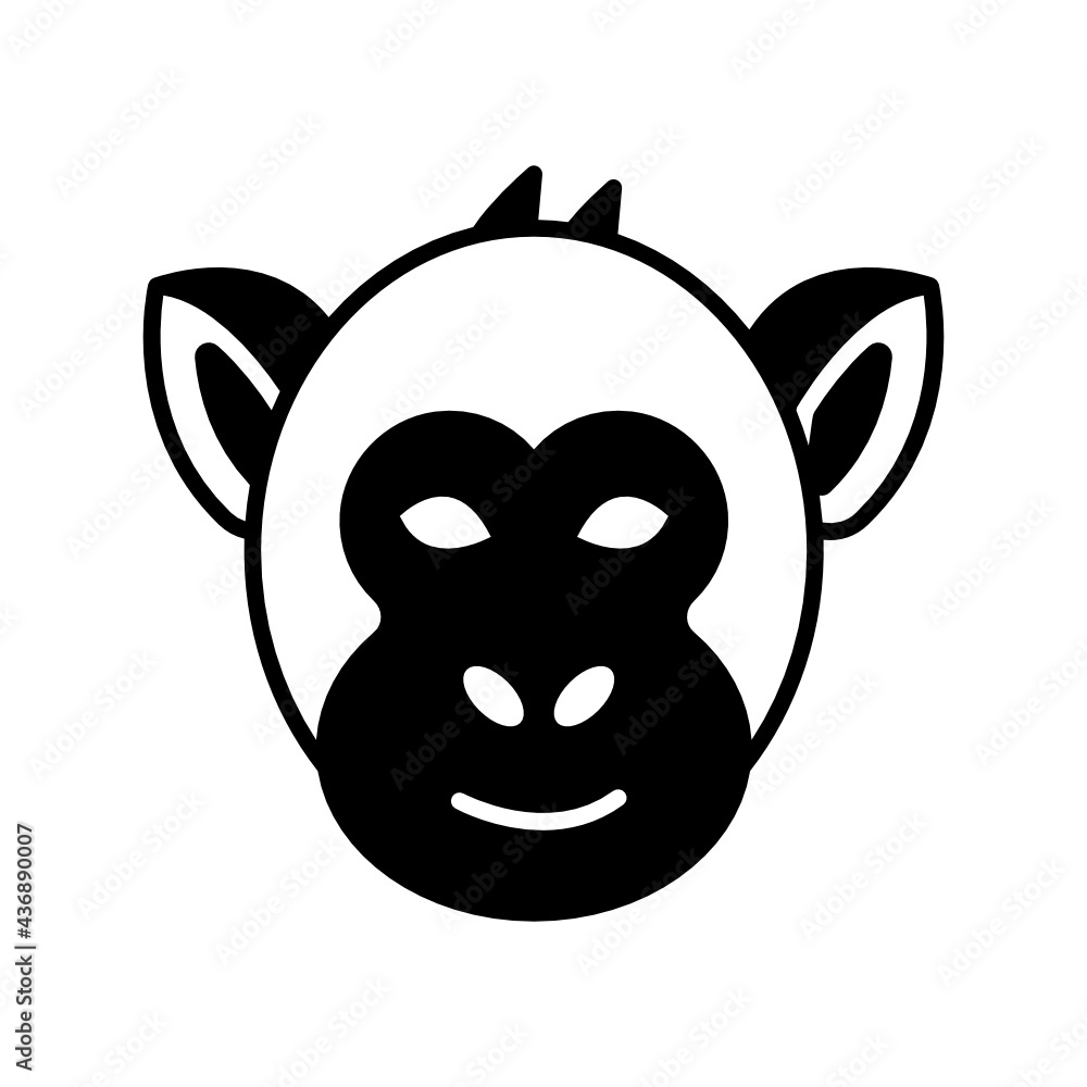 Naklejka premium Monkey 