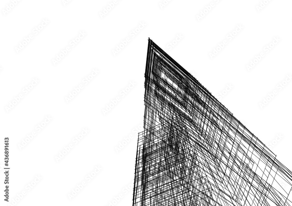 abstract architecture drawing abstract architecture drawing