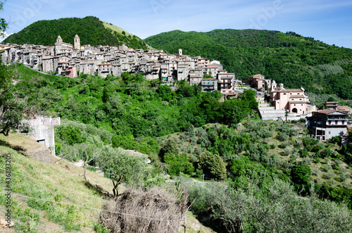 Piglio : land of the famous Italian wine 