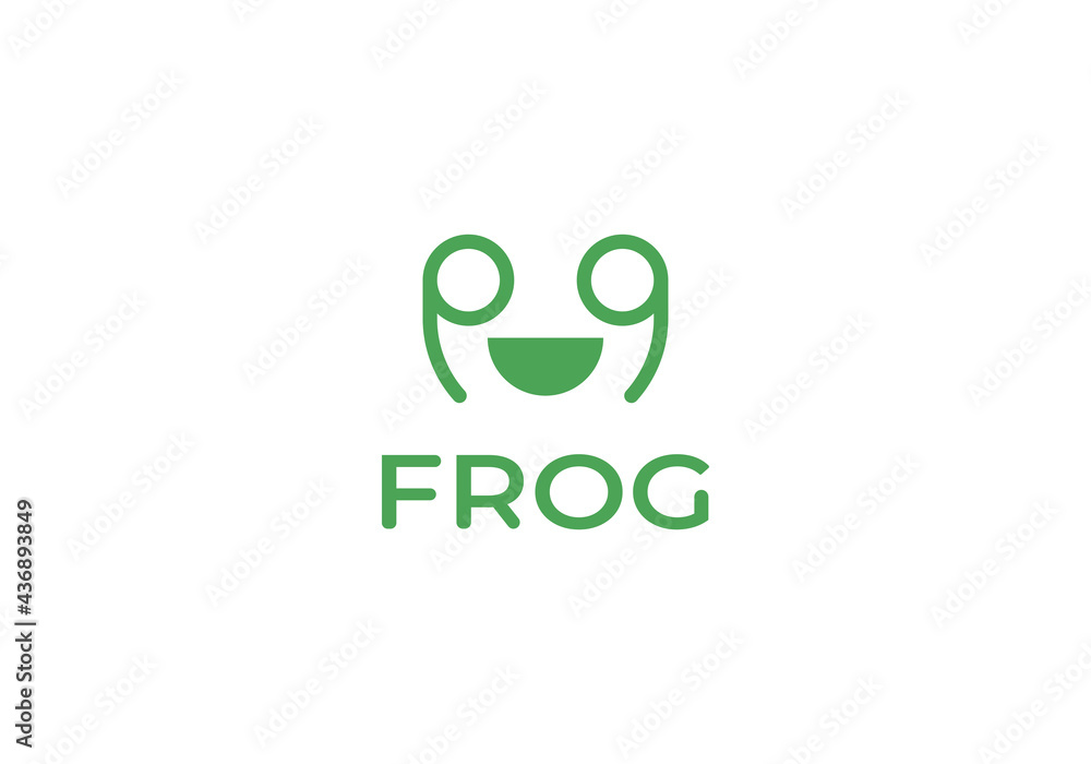 Frog modern Logo Design Vector Symbol Toad
Frog modern Logo Design Vector Symbol Toad