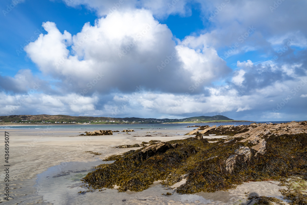Portnoo seen from Carrickfad at Narin Strand in County Donegal Ireland Portnoo seen from Carrickfad at Narin Strand in County Donegal Ireland