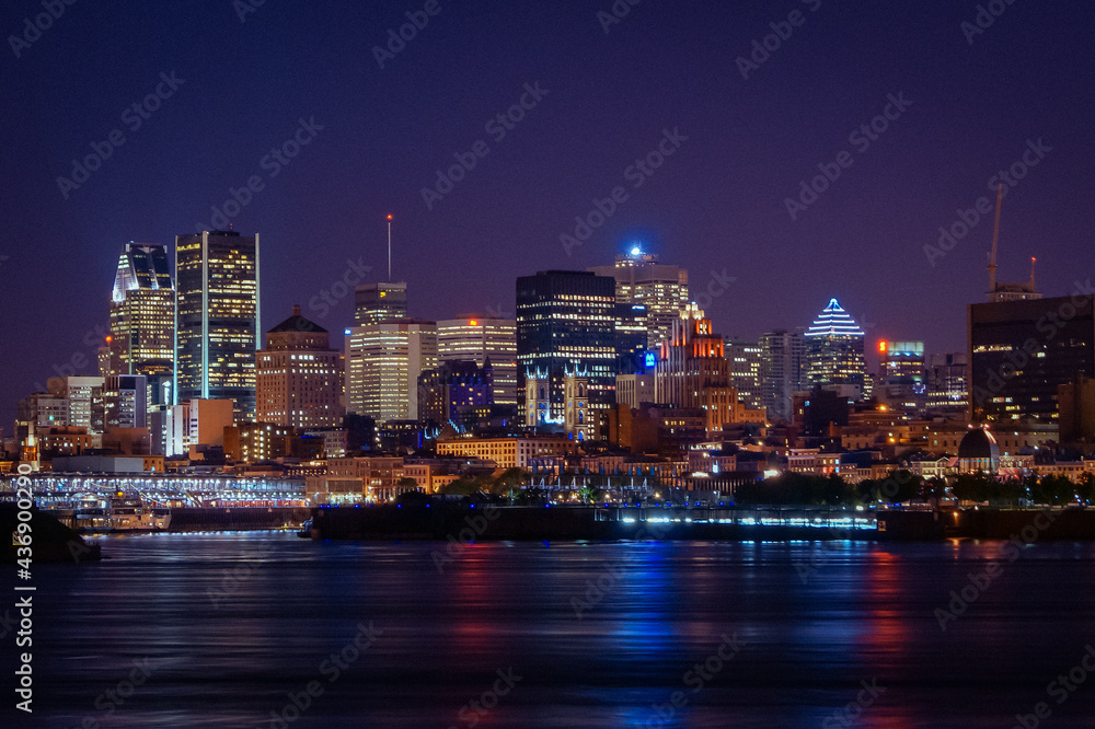 Skyline de Montreal, Quebec, Canada.