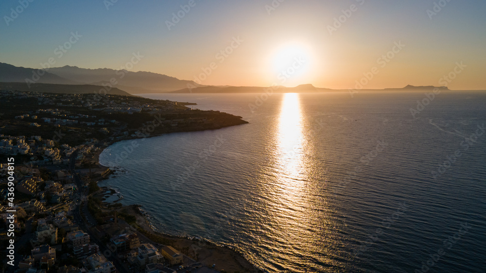 Sunset in Rethymno