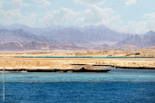 Ras Mohammad is a national park in Egypt at the southern extreme of the Sinai Peninsula, overlooking the Gulf of Suez on the west and the Gulf of Aqaba to the east