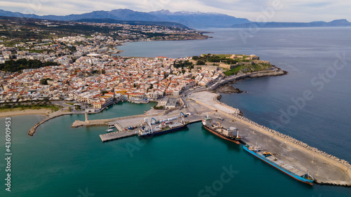 view of the city of Rethymno