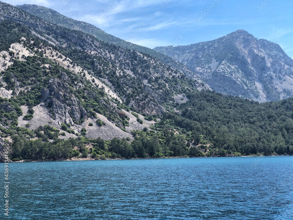 May 18, 2021, Antalya province, Turkey. Green canyon, rest in the mountains, beautiful view of nature May 18, 2021, Antalya province, Turkey. Green canyon, rest in the mountains, beautiful view of nature