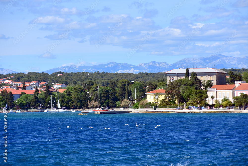 Zadar - a city in Croatia, the capital of the county in Dalmatia, on the Adriatic Sea Zadar - a city in Croatia, the capital of the county in Dalmatia, on the Adriatic Sea