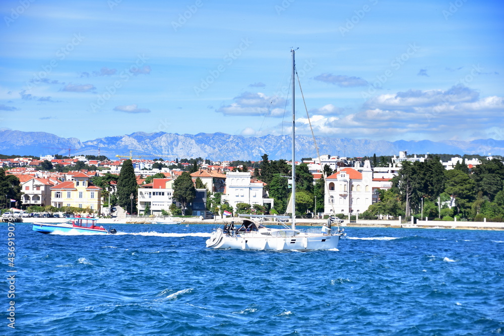 Zadar - a city in Croatia, the capital of the county in Dalmatia, on the Adriatic Sea