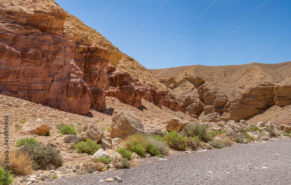 The Red Canyon, Eilat, Israel