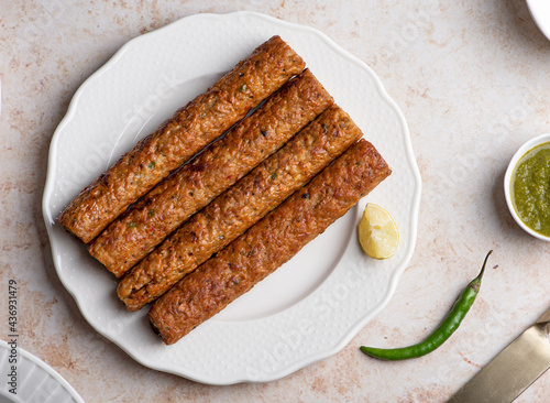 Chicken Seekh kebab