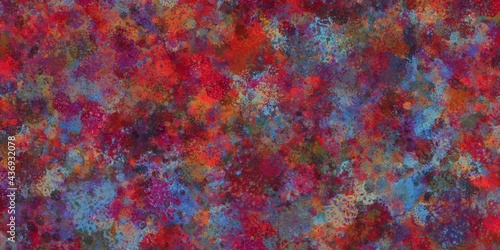 Colorful seamless pattern, Urban fashion design. Mix media abstract texture.