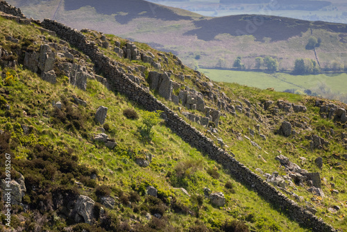 Adrian's Wall in Hexham, Northumberland photo