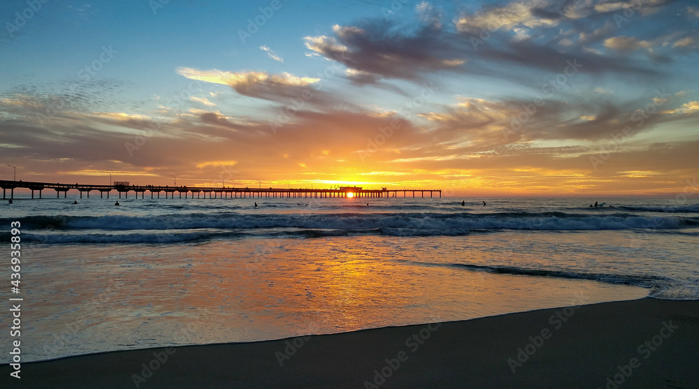 Ocean Beach Summer Sunset