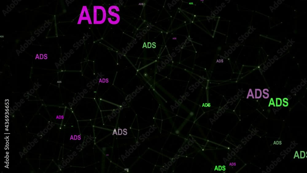 Adds text against abstract motion background Adds text against abstract motion background