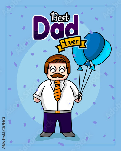 ilustración día del padre