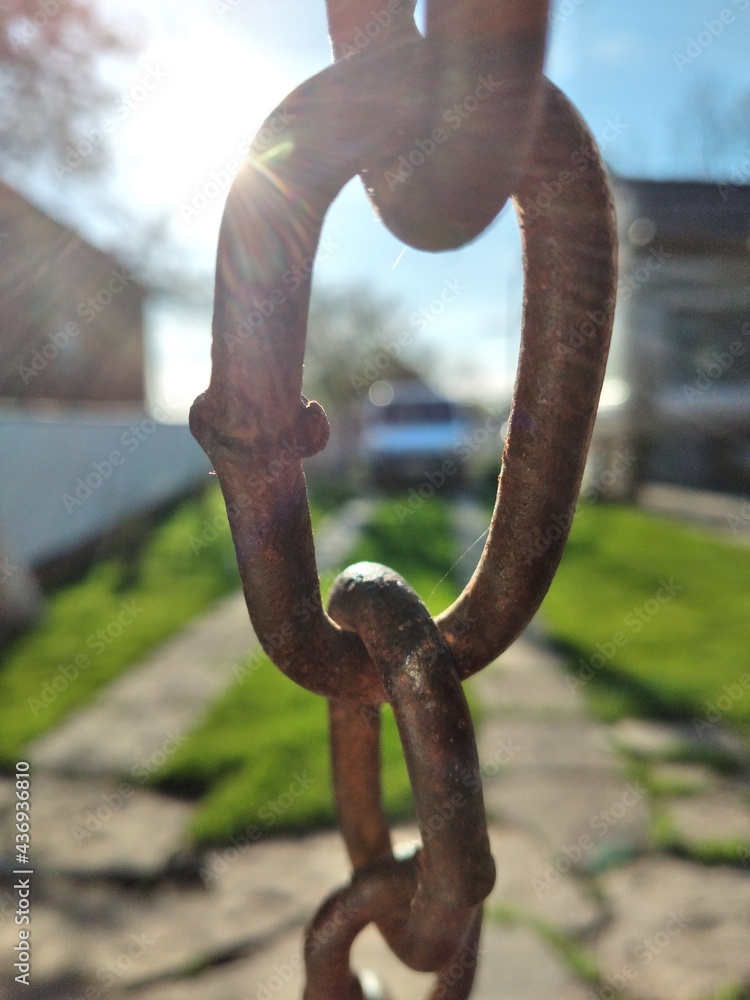 Naklejka premium chain