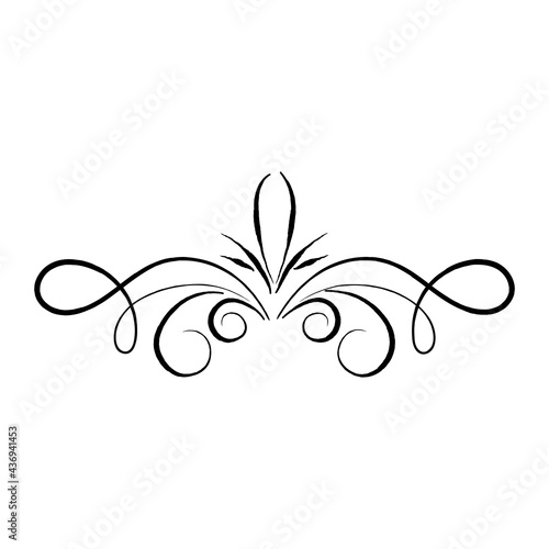 Isolated draw royal arabesque art arabian vector illustration