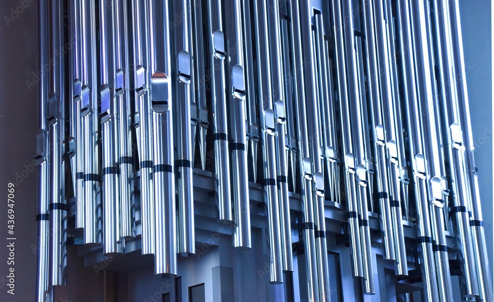 Obraz premium Orgel in St. Stephan zu Mainz