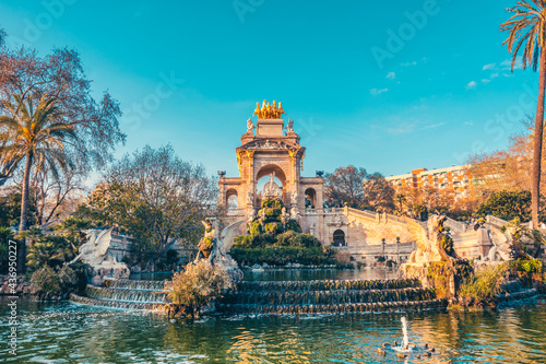 font of ciutadella barcelona photo