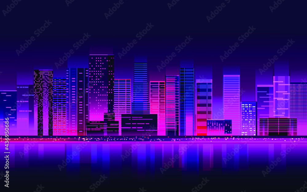 night city background