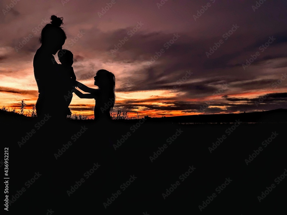 Obraz premium parent and child