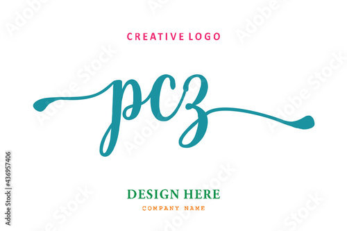 PCZ lettering logo is simple, easy to understand and authoritative