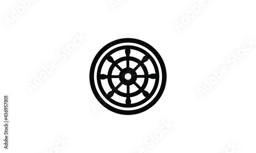wheel logo vector