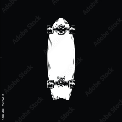 Skateboard Vector Illustration