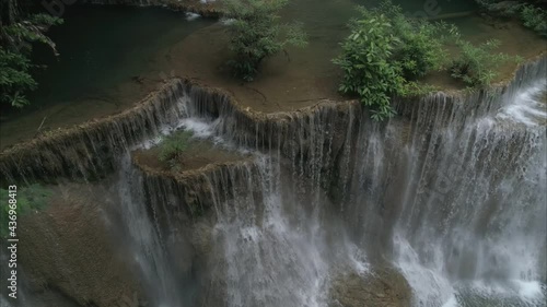 Huay Mae Khamin Waterfall Kanchanaburi Thailand photo