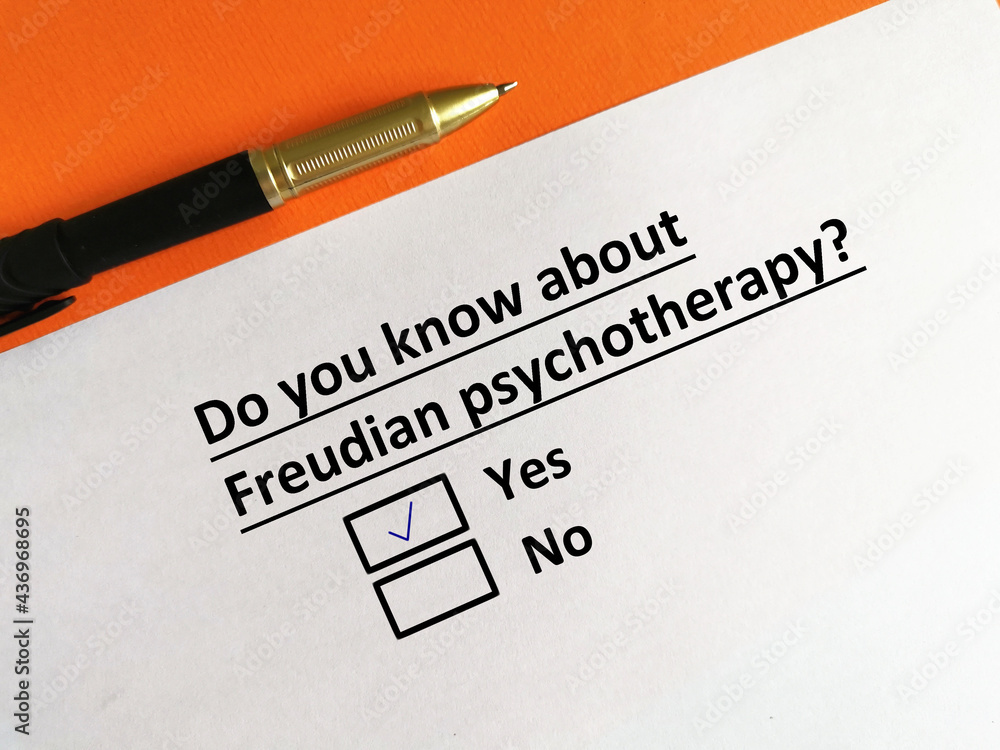 Questionnaire about psychotherapy Questionnaire about psychotherapy