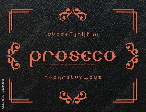 proseco font