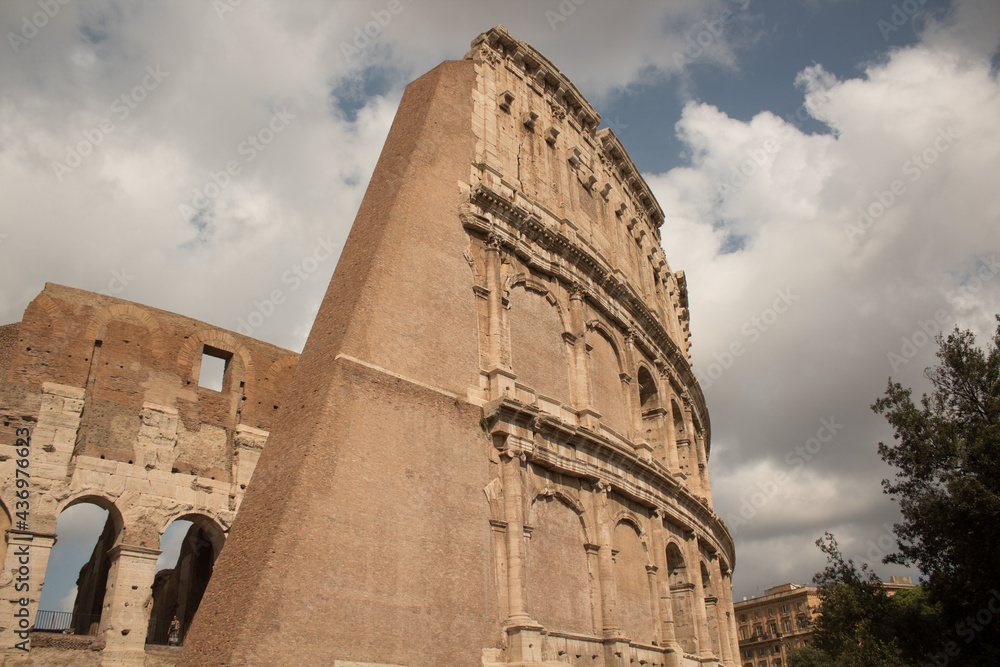 Coliseo romano, Roma, Italia. 