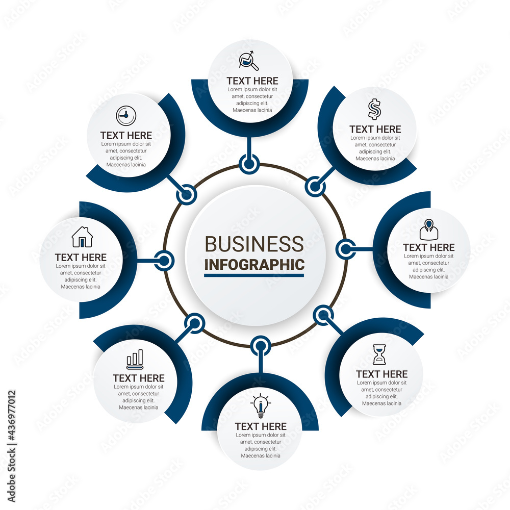 Vector idea infographic template for graphs, charts, diagrams. Business concept with numbers options, parts, steps, processes. Vector business template for presentation. Vector idea infographic template for graphs, charts, diagrams. Business concept with numbers options, parts, steps, processes. Vector business template for presentation.