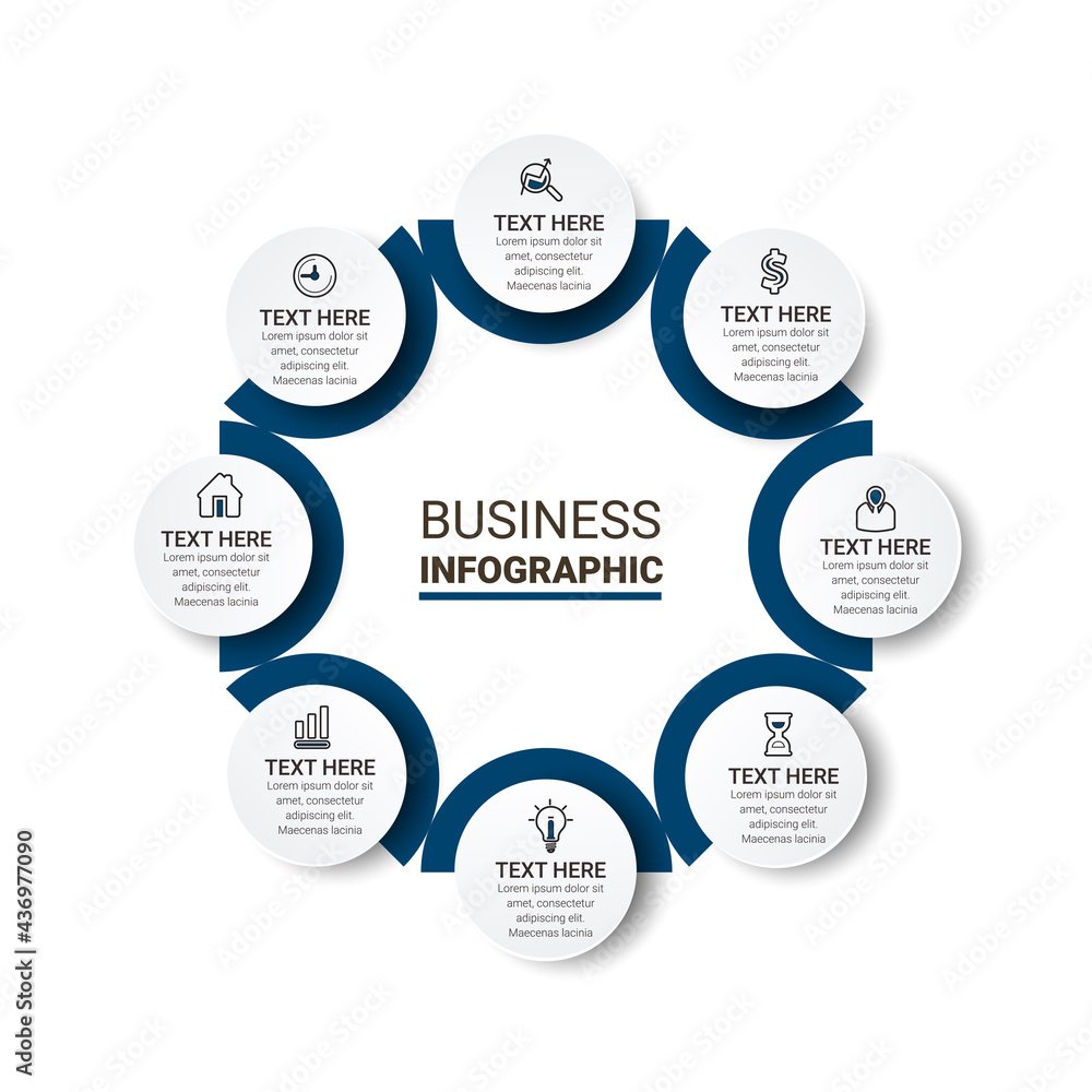 Vector idea infographic template for graphs, charts, diagrams. Business concept with numbers options, parts, steps, processes. Vector business template for presentation. Vector idea infographic template for graphs, charts, diagrams. Business concept with numbers options, parts, steps, processes. Vector business template for presentation.