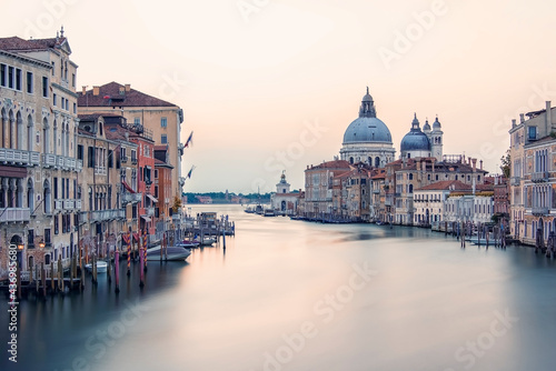 The city of Venice in the morning  Italy