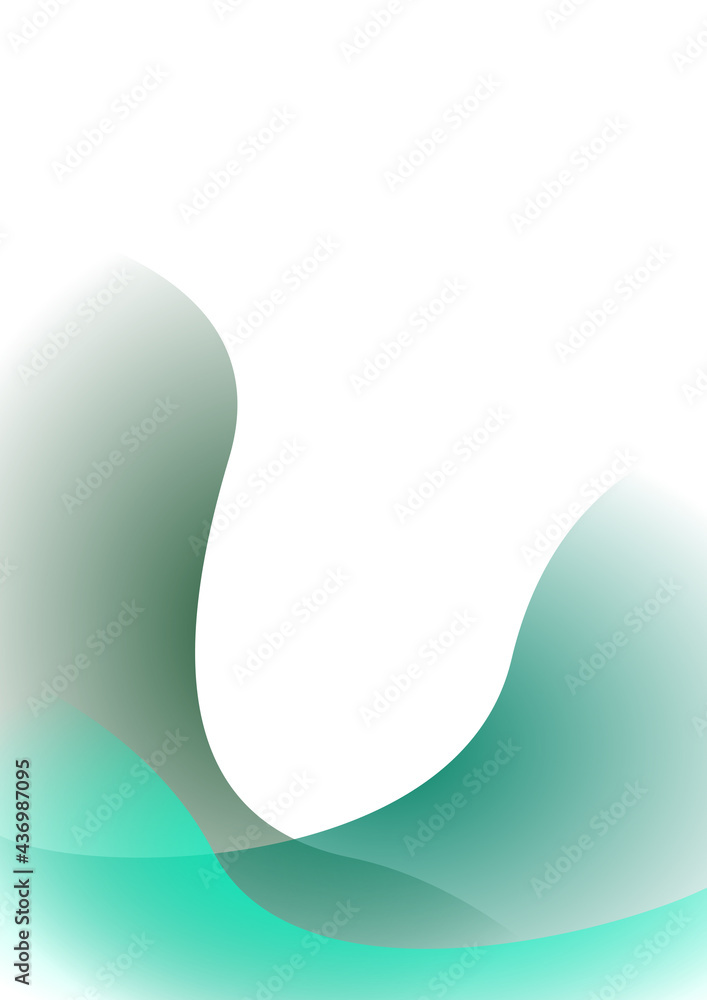 Fototapeta premium abstract color wave background and copy space for text